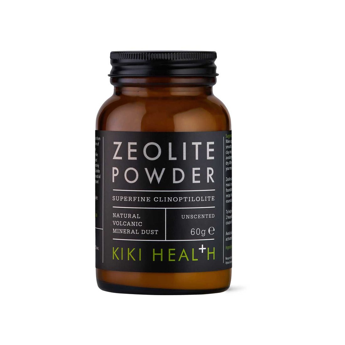 KIKI Health Zeolite - zeolitas, milteliai, 60 gr. kaina pigu