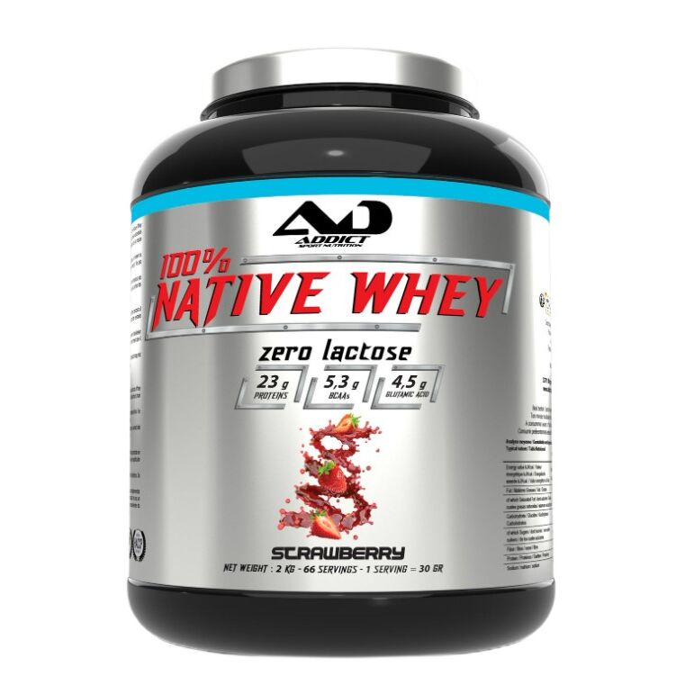 Addict Sport Nutrition 100% Native Whey Zero Lactose - 2000 грамм