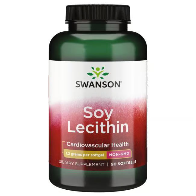 Swanson Soy Lecithin 1200mg 90 softgels price promotion