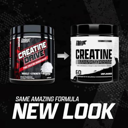 Nutrex Creatine Drive, без вкусовых добавок - 300 грамм