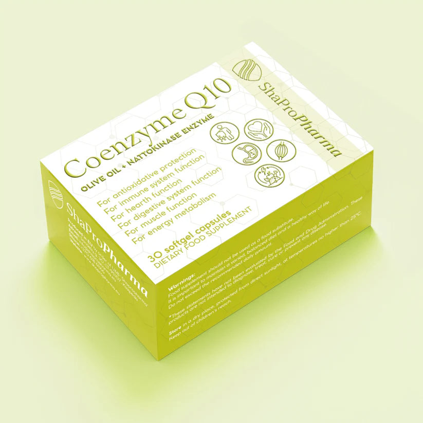 Shapropharma Coenzyme Q10 30 softgel capsules promotion