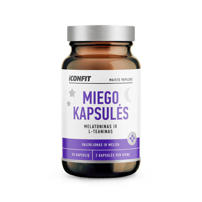 ICONFIT Sleep 90 caps - Miega kapsulu cena