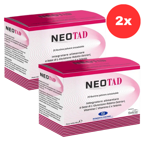 2x Biomedica Foscama NEO TAD 20x2g paciņas