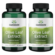 2x Swanson Olive Leaf Extract 500mg 60 caps promotion