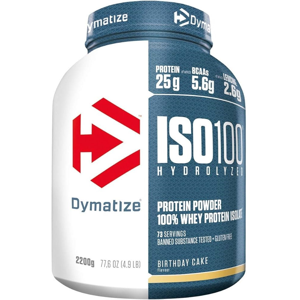 Dymatize ISO 100 hidrolizēts sūkalu proteīna izolāts — 2264 g — PREMIUM