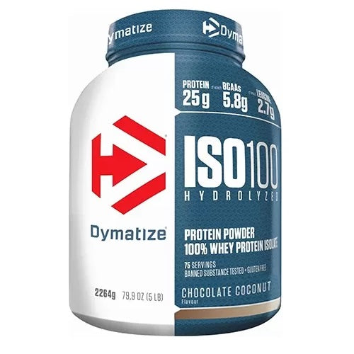 Dymatize ISO 100 hidrolizēts sūkalu proteīna izolāts — 2264 g — PREMIUM
