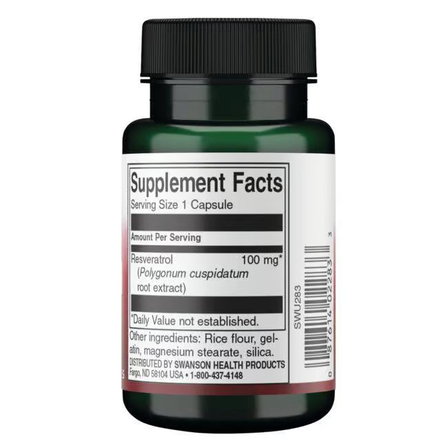 Price of Swanson Resveratrol 100 mg 30 capsules