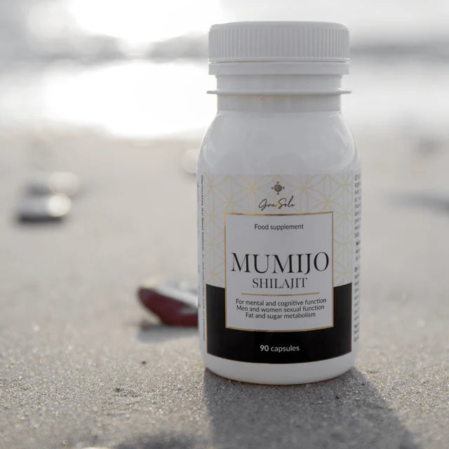 GraSole Golden Mumijo Shilajit 90 caps by the sea