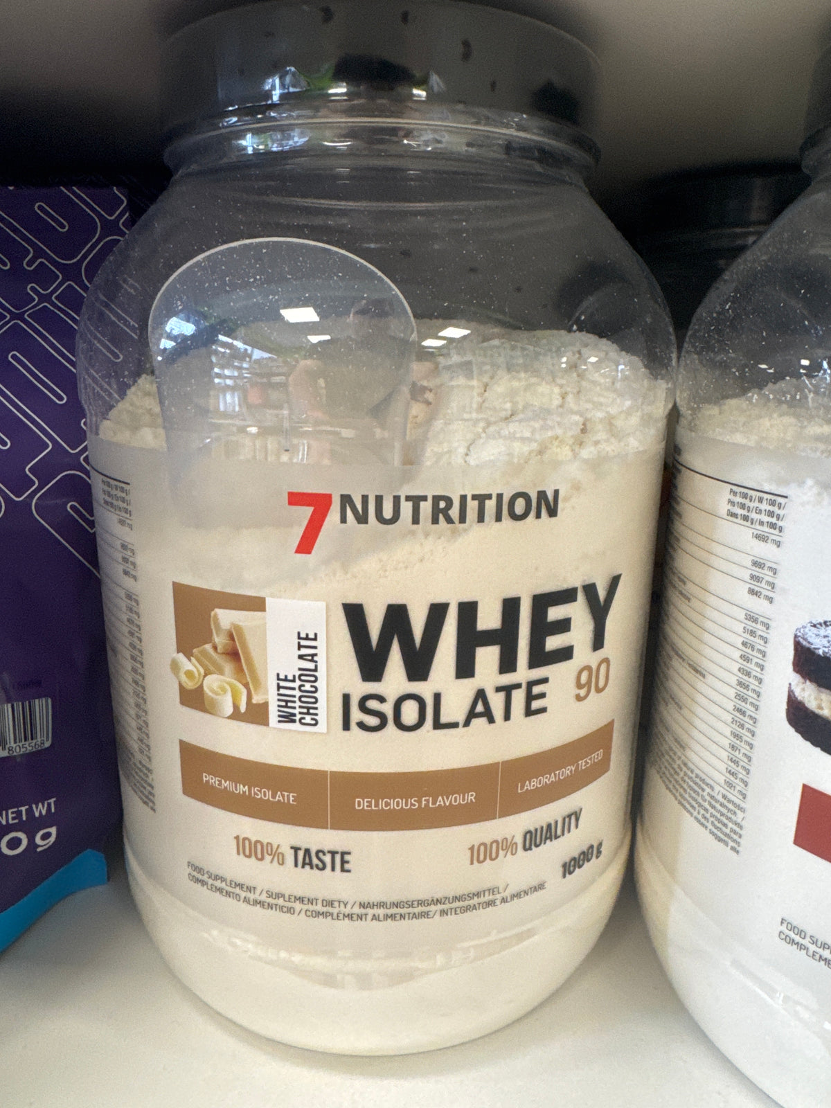 7NUTRITION Whey Isolate 90 Strawberry Banana – 1 kg