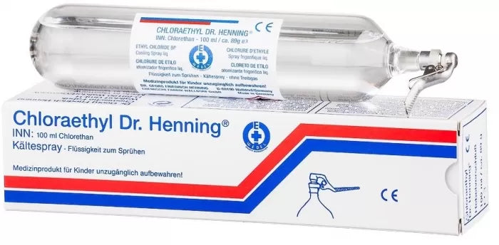 Хлораэтил Dr. Henning® Cooling Spray 100 мл со скидкой в коробке