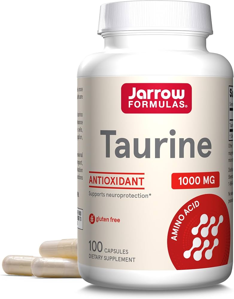 Jarrow Formulas® Taurīns 1000 mg 100 kaps