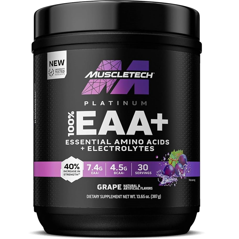 MuscleTech Platinum 100% EAA+ 399-401 грамм