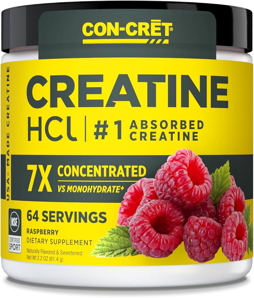 CON-CRĒT® ЗАПАТЕНТОВАННЫЙ КРЕАТИН HCl® 64 порции