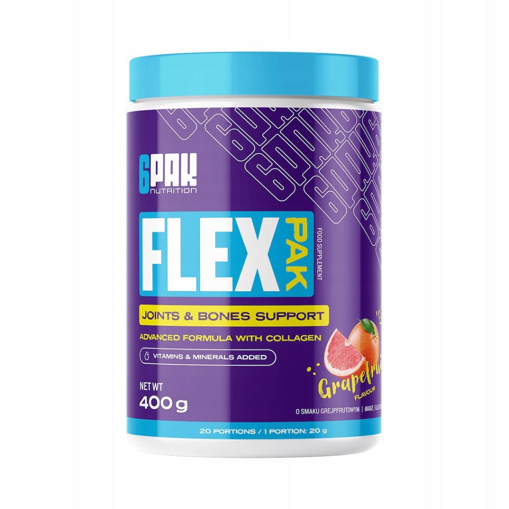 6PAK FlexPak 400 g – Joint, Cartilage & Connective Tissue Support