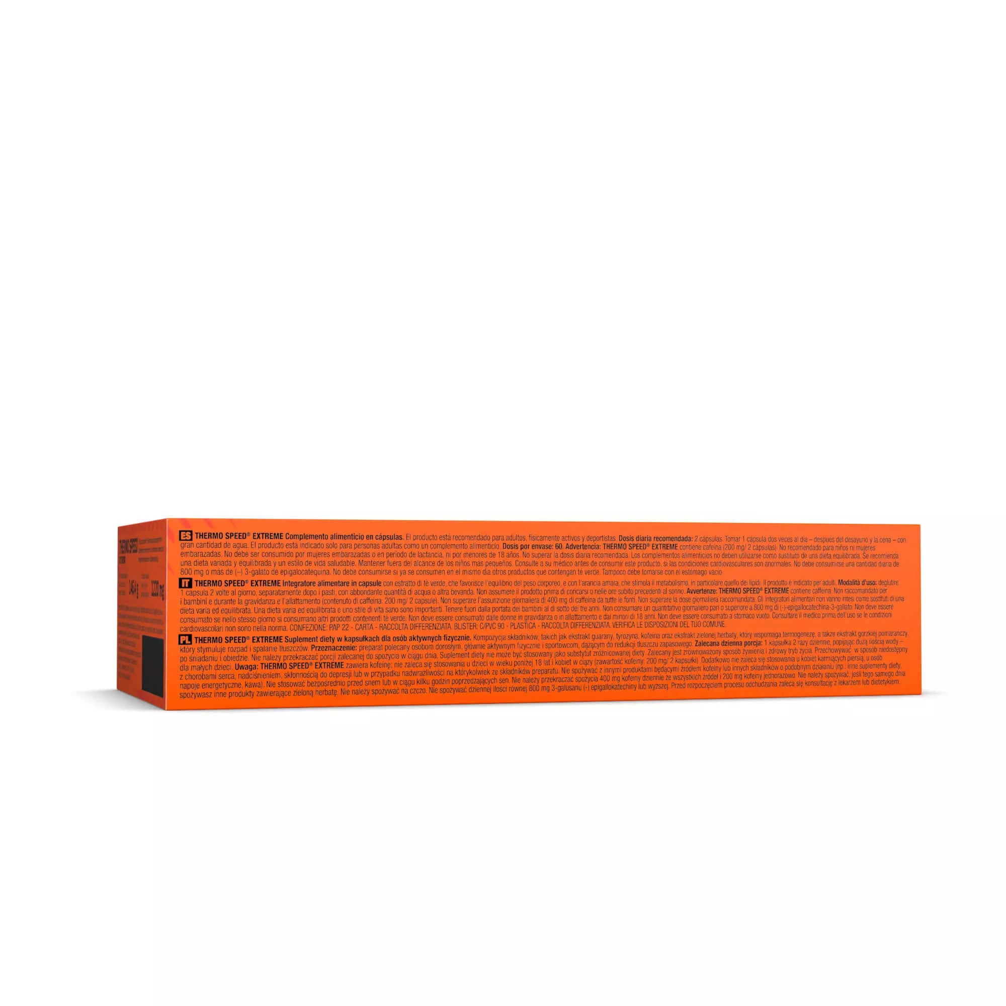 Use of Olimp Thermo Speed® Extreme Mega Caps® - 120 Caps