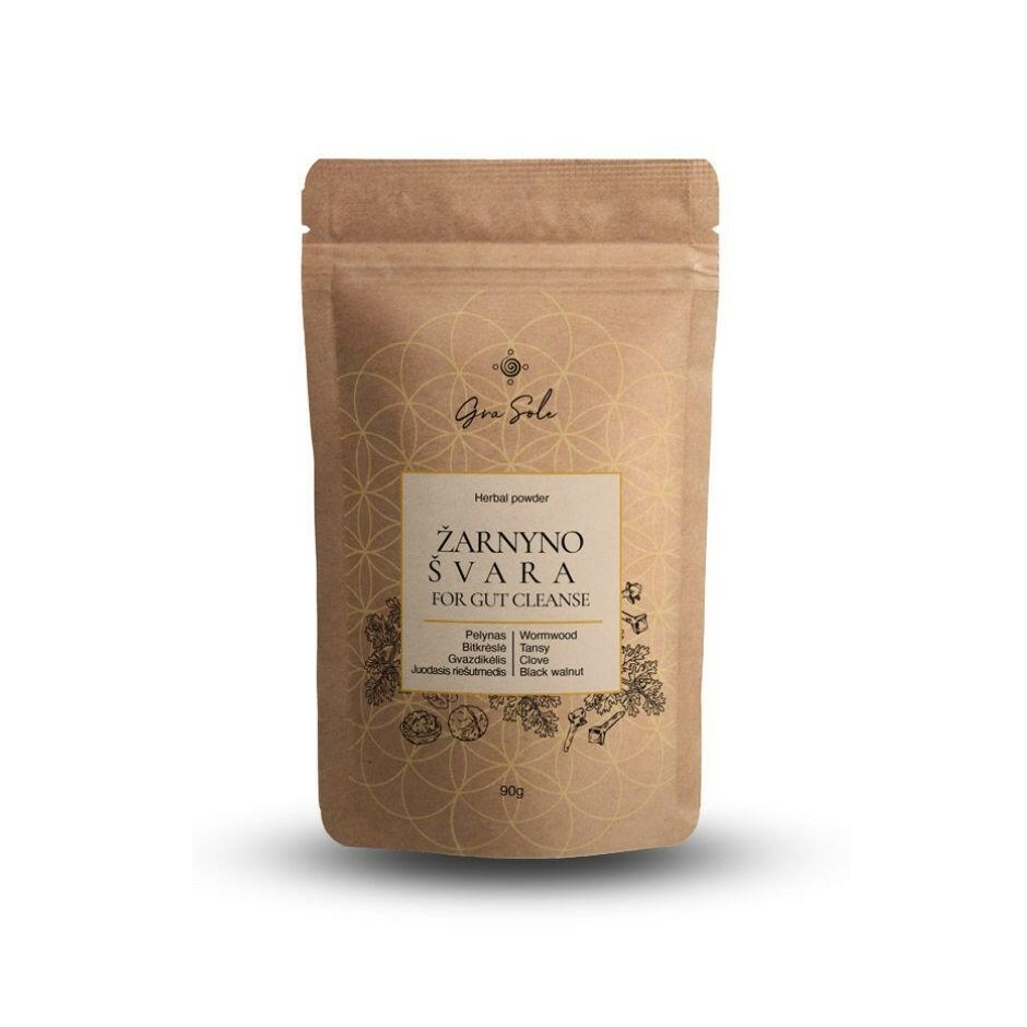 GraSole Žarnyno švara supermaisto mišinys, 90 g kaina