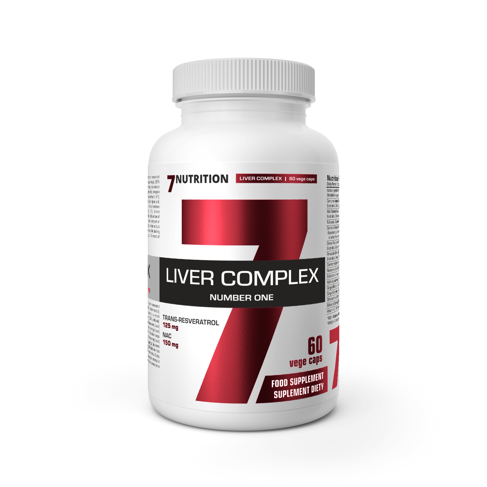7 Nutrition Liver complex 60 caps. the price