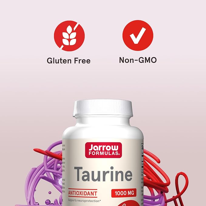 Jarrow Formulas® Taurīns 1000 mg 100 kaps