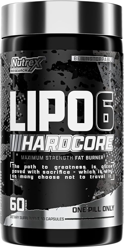 Nutrex Lipo-6 Hardcore 60 kapsulių