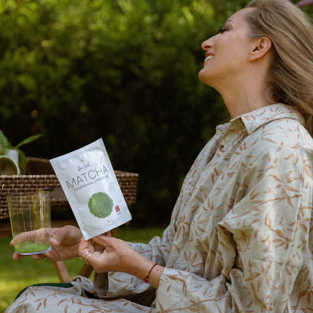 GraSole Matcha Ceremonial Premium tea from Japan is beautiful