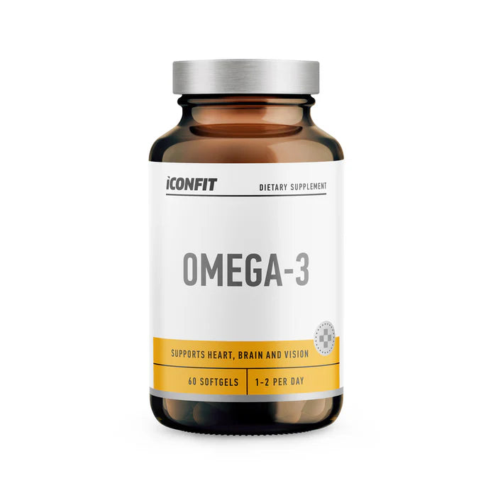 ICONFIT Omega 3 1000mg 60 Softgel kaina