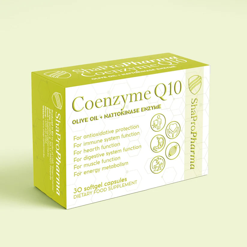 Shapropharma Coenzyme Q10 30 softgel kapsulas pirkt