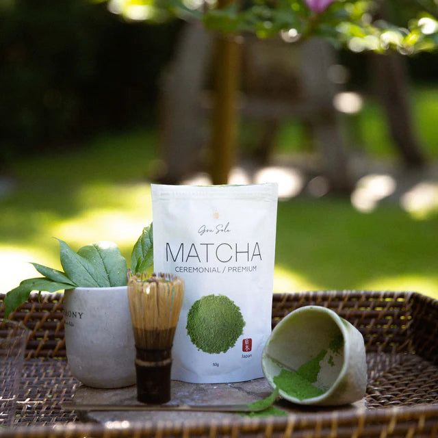GraSole Matcha Ceremonial Premium tea from Japan ceremony