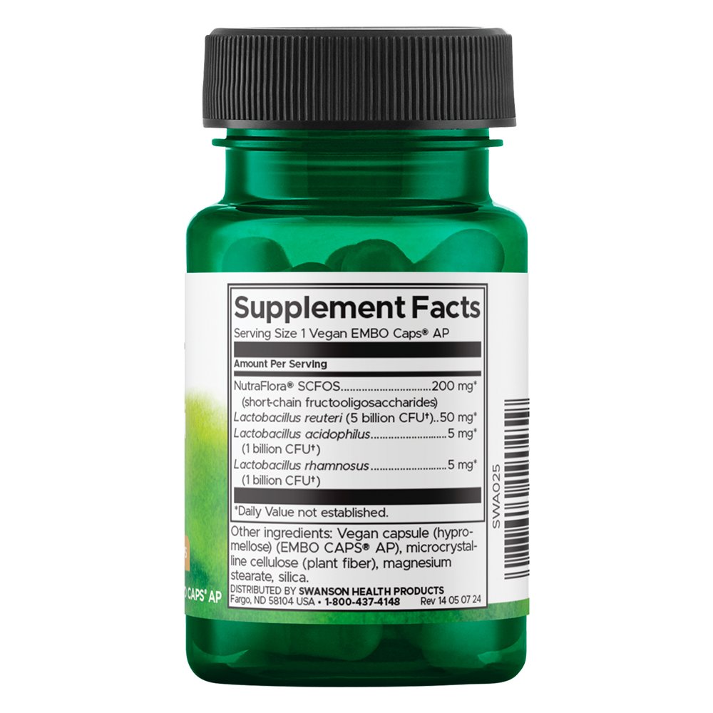 Swanson L. Reuteri Plus - 30 capsules composition