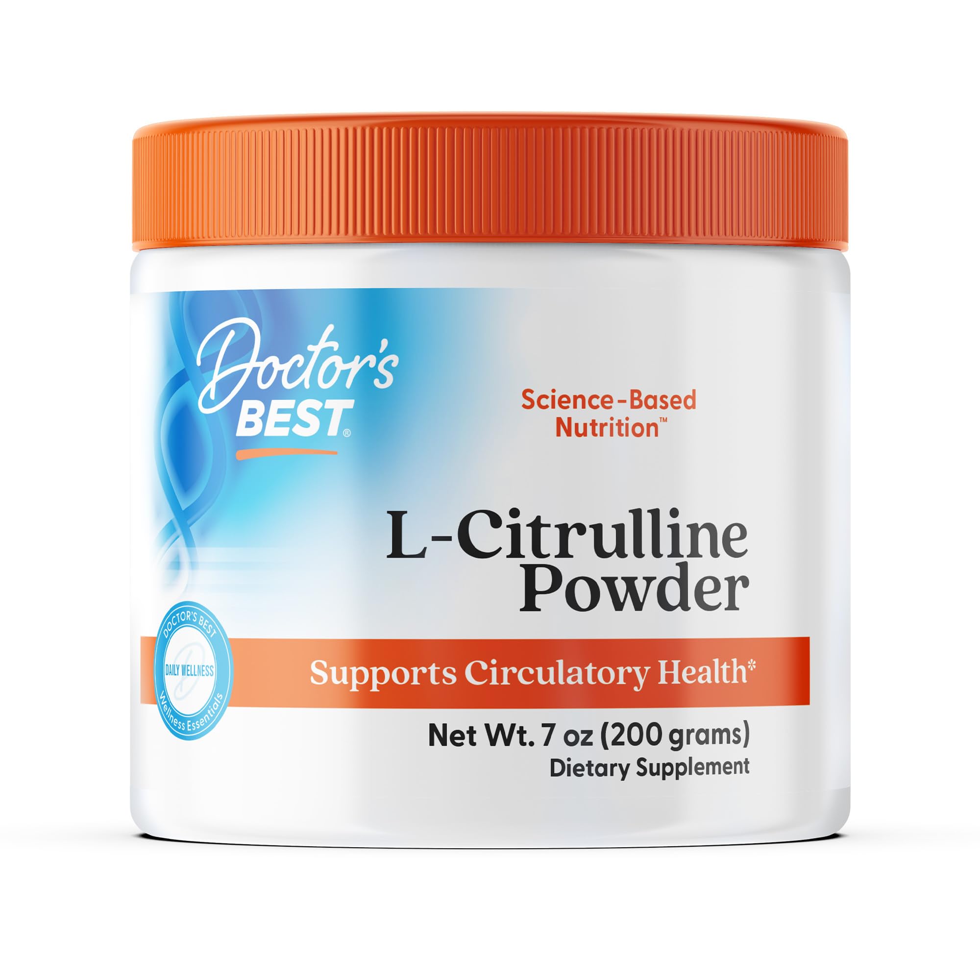 Doctor's Best L-citrulīna pulveris - 200 grami