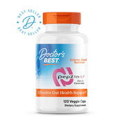 Doctor's Best PepZin GI - 120 vcaps | Zinc-L-Carnosine Complex