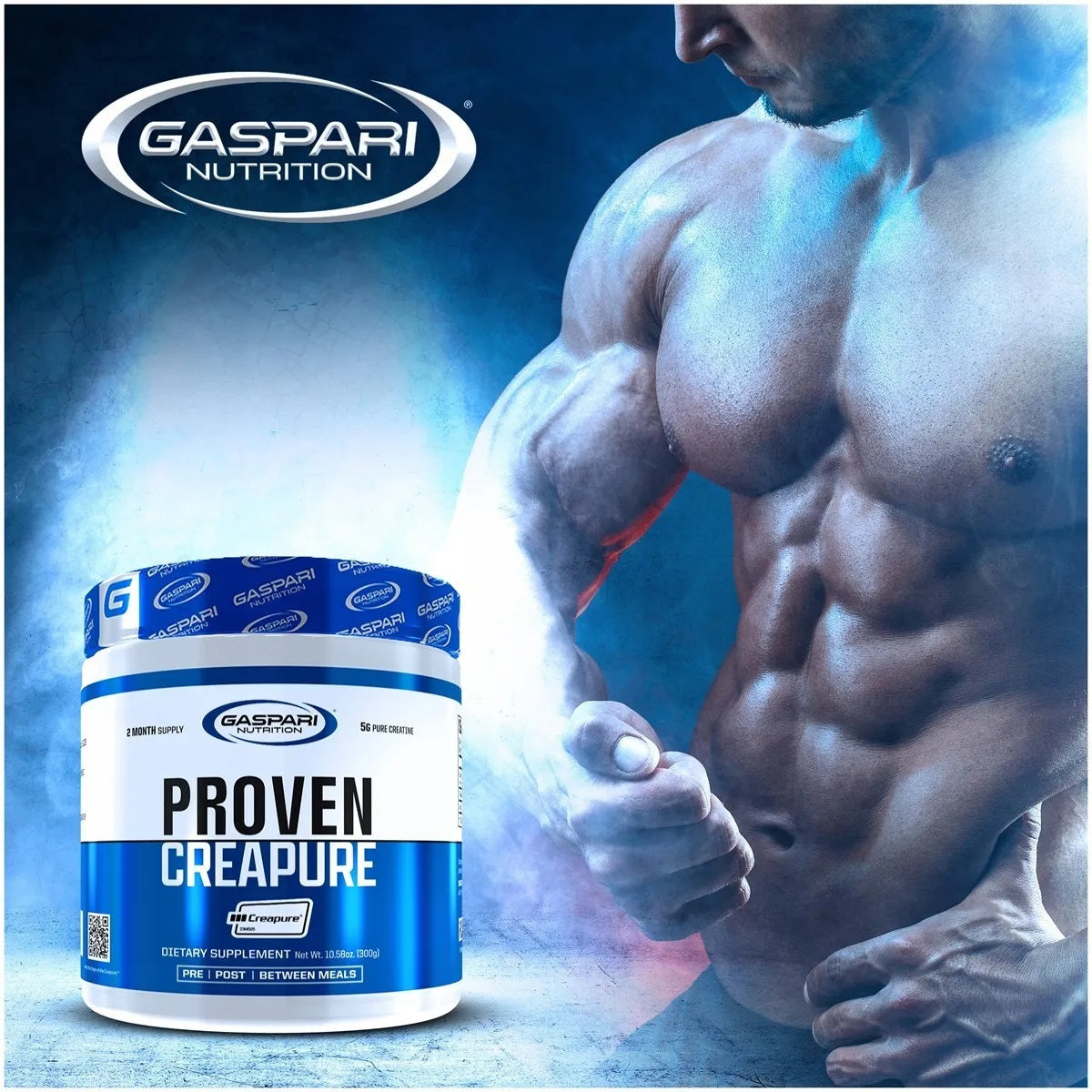 Gaspari Nutrition Proven Creatine Creapure® микронизированный, 300 г