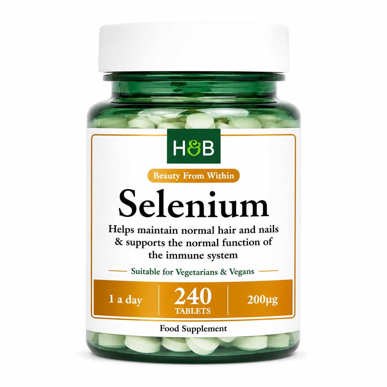 Holland & Barrett Селен, 200 мкг - 240 таблеток