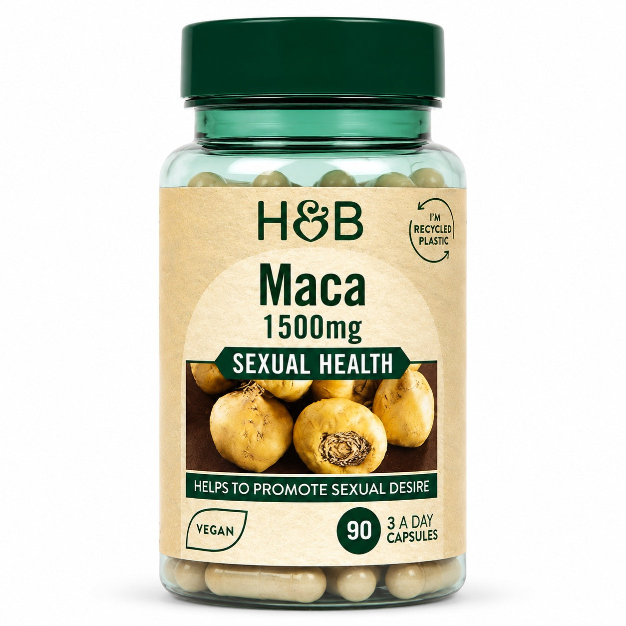 Holland & Barrett Мака 1500 мг 90 вегетарианских капсул