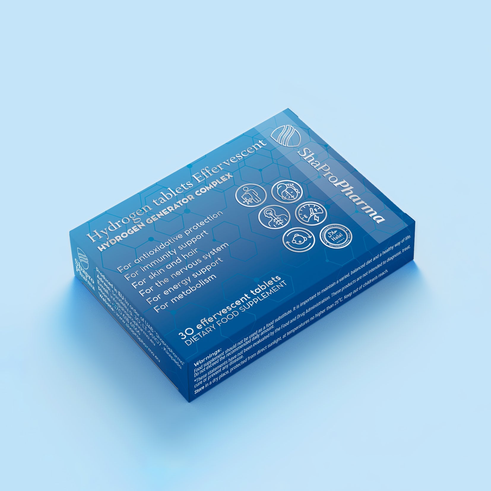 Shapropharma водородные таблетки N30