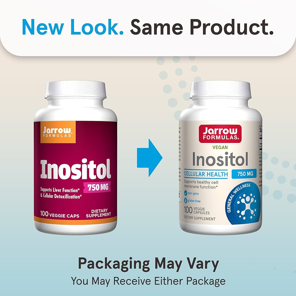 Jarrow Formulas Inositol 750 mg - 100 Capsules