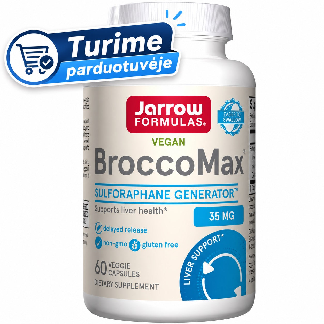 Jarrow Formulas BroccoMax® 60 veg. kapsulas