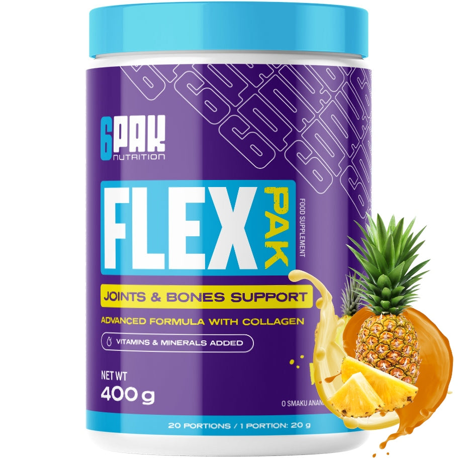 6PAK FlexPak 400 g – Joint, Cartilage & Connective Tissue Support
