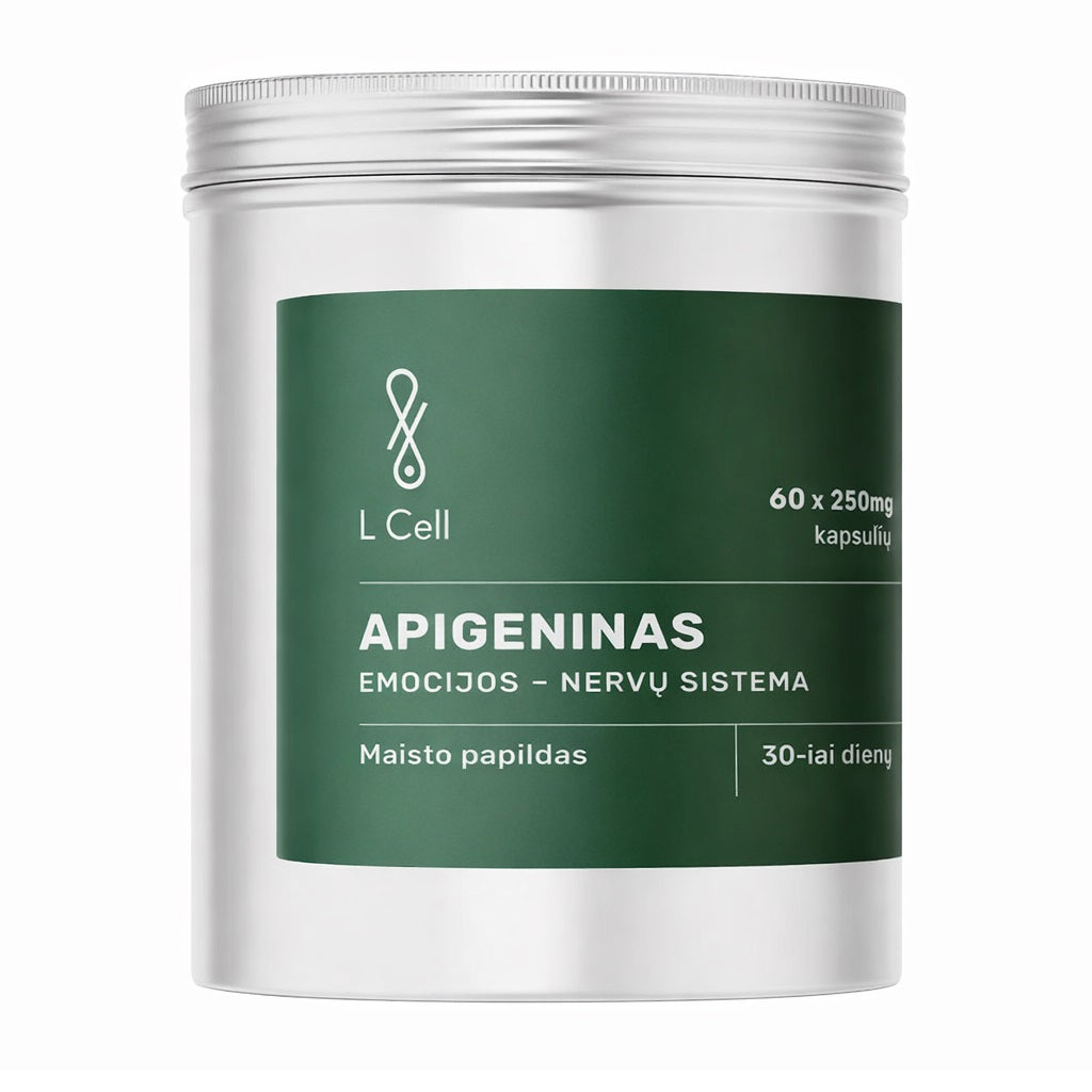 L Cell Apigenin Capsules 250mg (30 days, 60 pcs.)