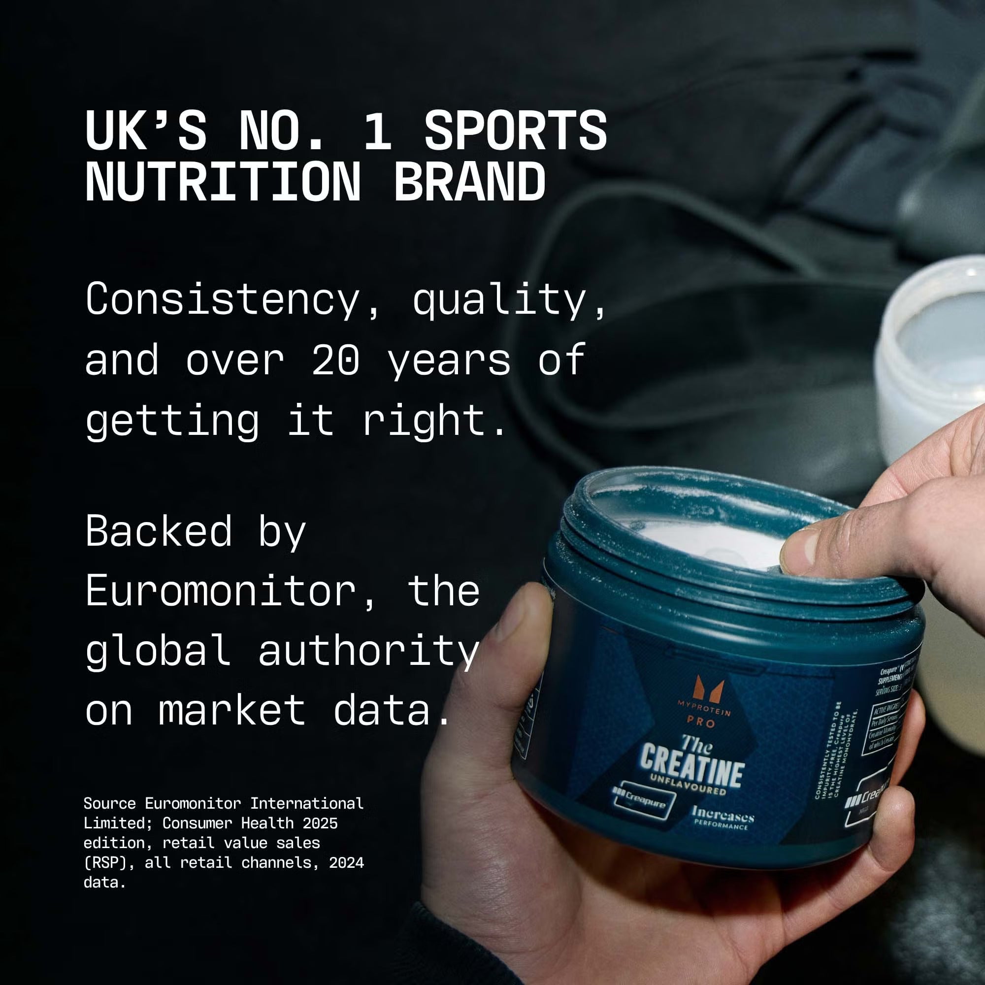 Myprotein PRO THE Creatine (Creapure®) – 250 g