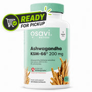 Osavi Ashwagandha KSM-66, 200 мг - 120 веганских капсул