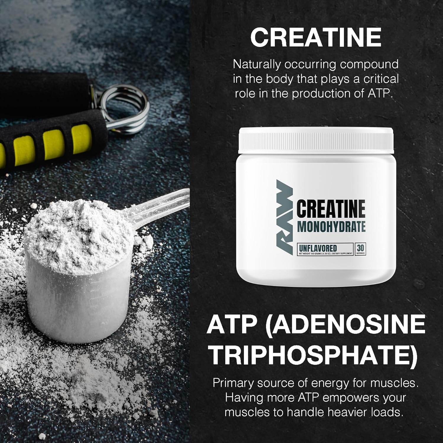 Raw Nutrition CBUM Essential Creatine Monohydrate - 250 grami