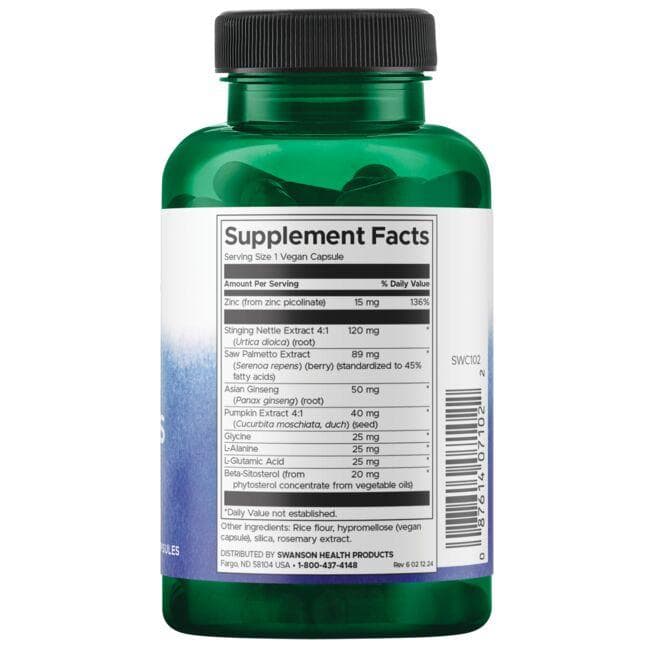 Swanson Prostate Essentials Prostate Health - 90 vcaps
