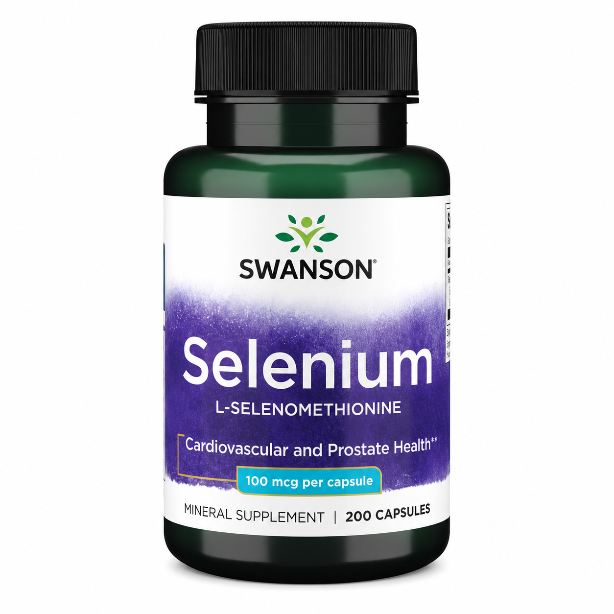 Swanson Selenium 100mcg 200 caps