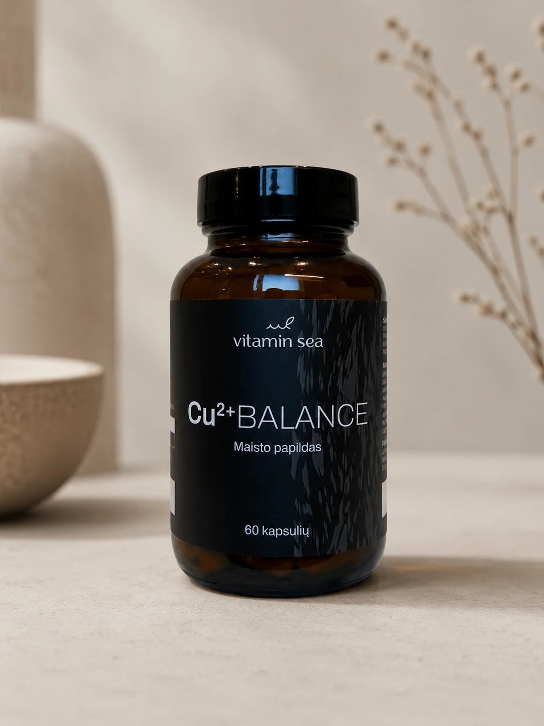 Vitamin Sea Cu²⁺ BALANCE Vario Bisglicinatas 60 kapsulių