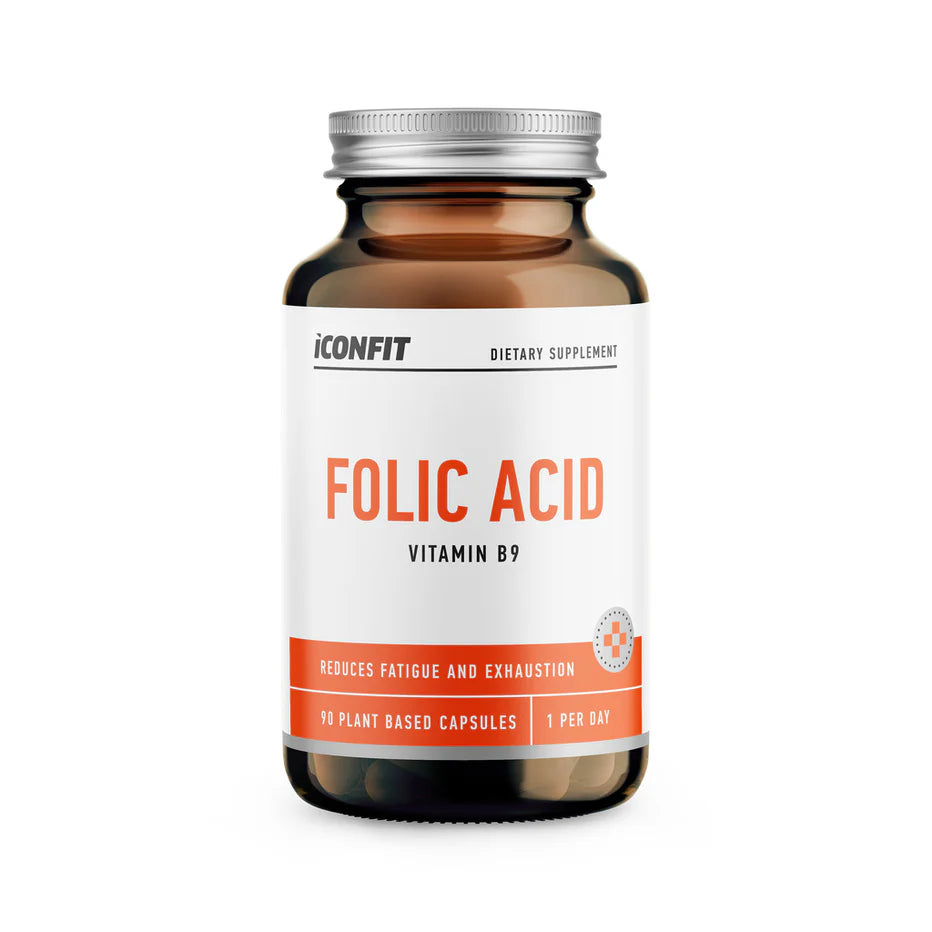ICONFIT Folic Acid 400μg 90 Capsules kaina
