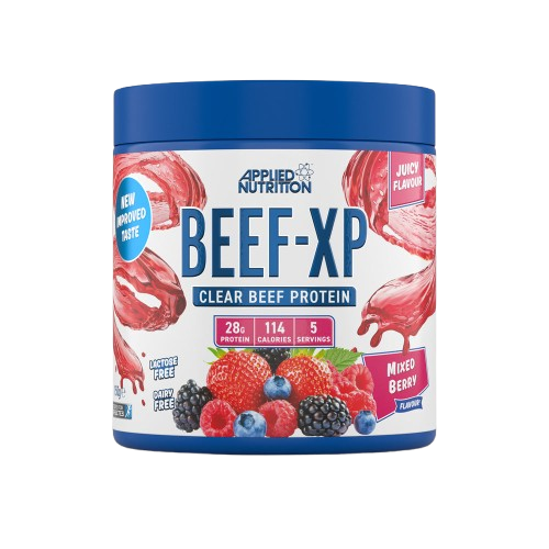 Applied Nutrition Beef-XP, Strawberry & Raspberry - 150 grams (5 servings) kainakcija pigu