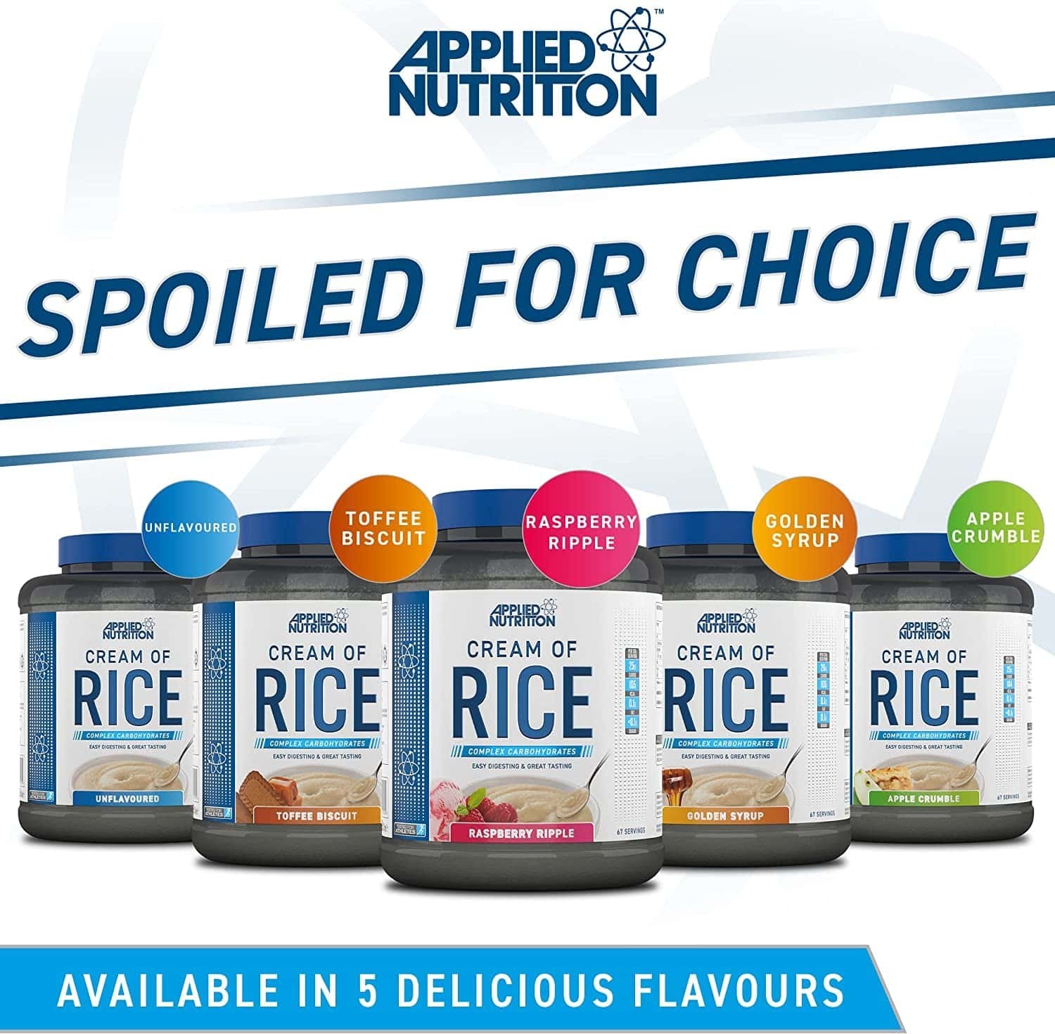 Applied Nutrition Cream of Rice - 2000 g flavors