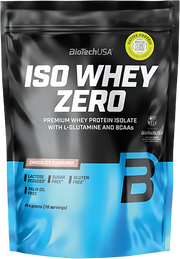 BioTech Iso Whey Zero 454 g baltojo šokolado skonio