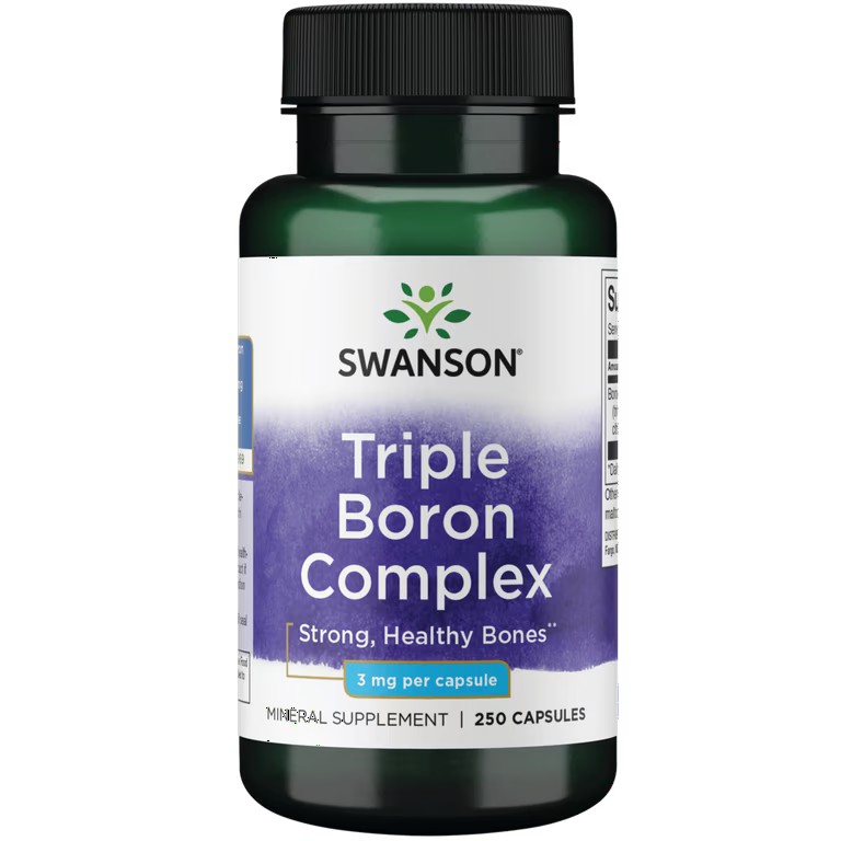 Swanson Tri Boron 3mg 250caps boron price promotion