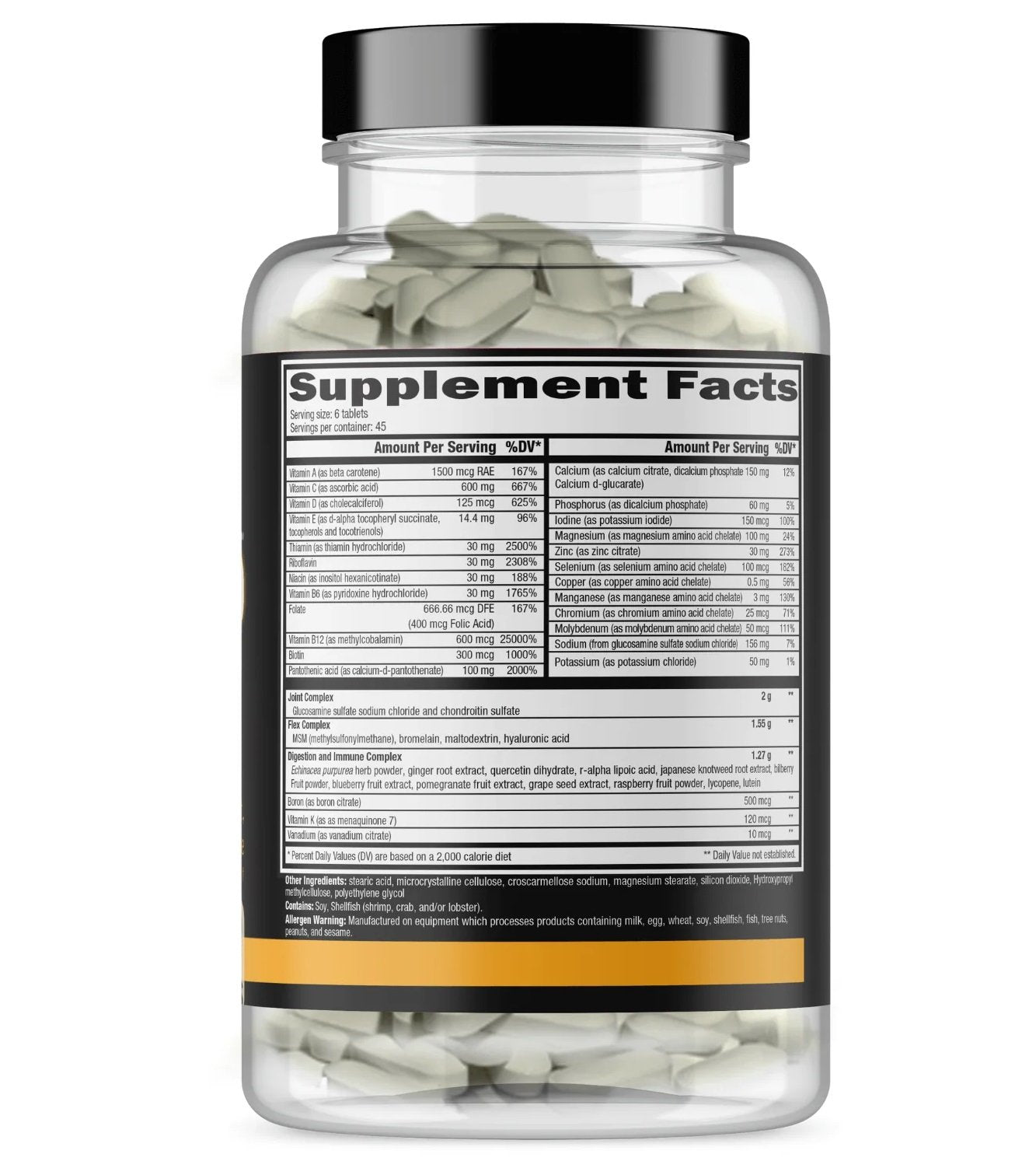 Controlled Labs Orange Triad - Orange Triad - 180 tablets composition